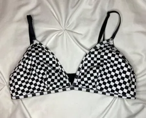 Checked Bralette thumbnail 1