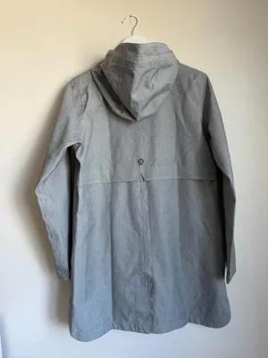 Mondetta Outdoor Project Women’s Long Grey Coat Size Medium Lightweight Jacket thumbnail 6
