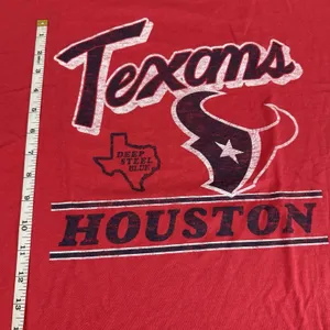 Houston Texans ‘47 Brand Racer red relaxed oversized Nfl sportswear size Large thumbnail 7