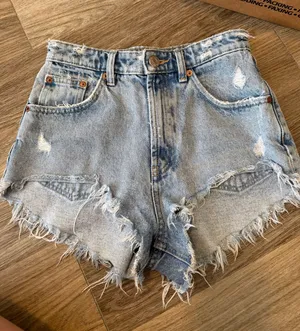 ZARA Denim Shorts thumbnail 1