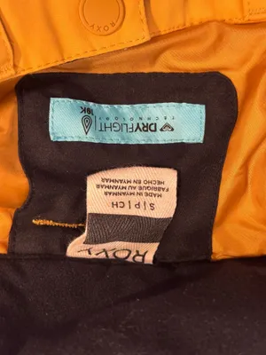 Roxy Yellow DryFlight 10K Ski & Snowboard Pants (Size S) thumbnail 3