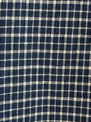 Vtg Eddie Bauer Navy Blue Plaid Sleeveless Dress XL Pinafore Jumper Cottagecore thumbnail 8