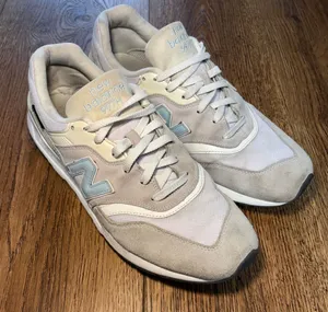 New Balance Cordura Gray Light Blue Sneakers Womens 11.5 B Mens 10‎ B CW997HSE thumbnail 1