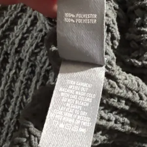 Aerie Turtleneck Sweater Women S Grey Shaker Stitch Ribbed Knit Oversized Chunky thumbnail 5