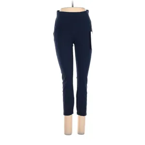 LULULEMON ATHLETICA True Navy Power Thru HR Crop 23" Leggings - US 8 thumbnail 2