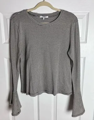Ro & De Striped Bell‎ Long Sleeve Tee thumbnail 1