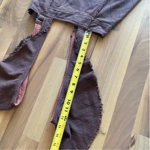 Free people Rowan‎ overall pinafore skirt brown 0 thumbnail 7