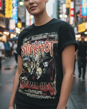 Slipknot Devil In I Graphic Band Tee Black Unisex XL NWOT thumbnail 1