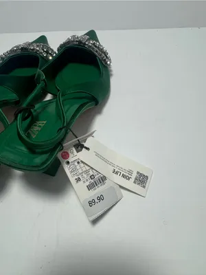 Zara Women's Kitten Heels NWT Size 38 thumbnail 3