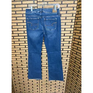 American Eagle Kick Boot Jeans‎ Size 8 Blue thumbnail 2
