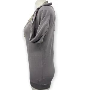 Pink Victoria’s Secret XS gray long sleeve T-shirt thumbnail 2