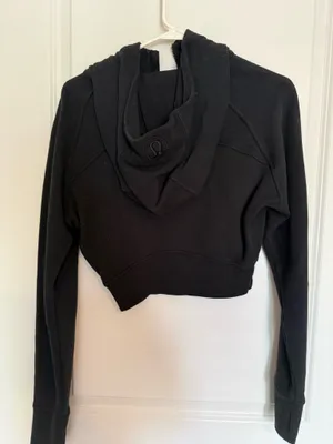 Lululemon Scuba Hoodie Full-Zip Jacket Black 6 Sweatshirt thumbnail 3
