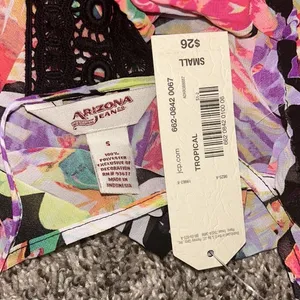 5/$30 🎈 Arizona jean co small floral tank top‎ thumbnail 6