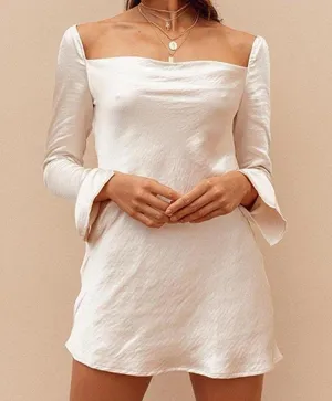 Princess Polly Star Power Mini Dress Champagne thumbnail 3