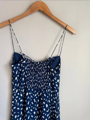 Reformation Juliette Midi Dress Moray 6 thumbnail 9