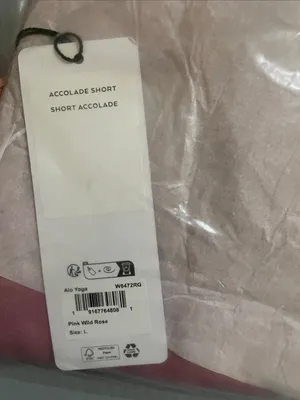 ALO Yoga NWT Accolade Short in Pink Wild Rose Size L thumbnail 11