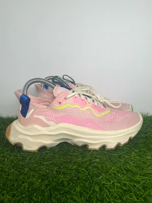 Sorel Kinetic Impact Chunky Sneakers Pink Women’s Size 7 EU 38 Trendy Platform thumbnail 3