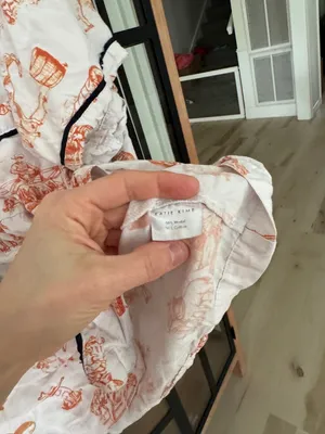Katie Kime Rodeo Toile print Pajamas top shirt Houston HLSR western Texas thumbnail 5