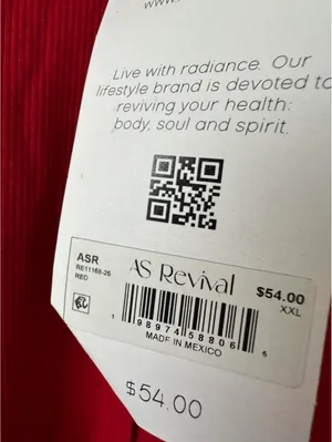 Altar'd State Relax Ribbed Open Back Layer AS Revival NWT Red XXL thumbnail 6
