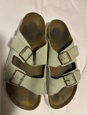 Papillio Beige Suede Adjustable Buckle Sandals Size 42 thumbnail 1