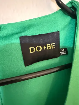 DO+BE Green V-Neck Short Sleeve Romper thumbnail 3