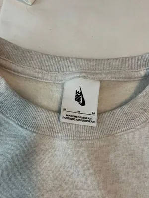 Nike Gray Crew Neck Sweatshirt thumbnail 2