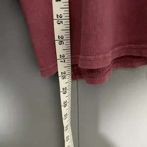 Aerie Offline Burgundy Up All Night Club Graphic Long Sleeve Crewneck T-Shirt S thumbnail 5