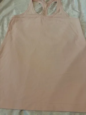Lululemon light pink racer back tank top  thumbnail 7