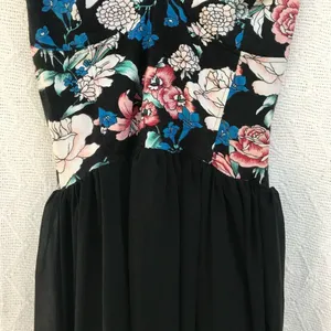 Motel Rocks Chika Strapless‎ Floral Dress thumbnail 8