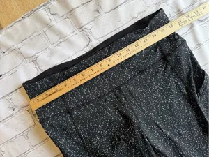 Lululemon Rebel Runner Crop Leggings Zip Leg Wide Waist Size 12 Black Running thumbnail 5