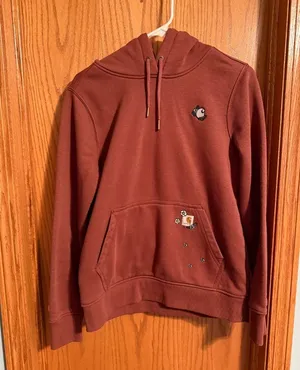 Carhartt Burgundy Hoodie thumbnail 1