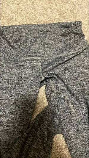 Grey lululemon high waisted leggings thumbnail 4