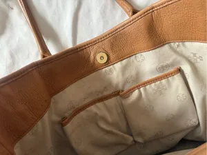 Tory Burch | Amanda Tan Satchel Tote thumbnail 8