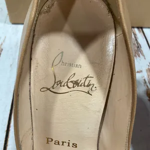 Christian Louboutin Leather Color‎ Block Pattern D’Orsay Pumps thumbnail 13