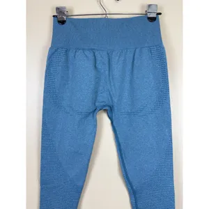 Gymshark Women’s Blue Marl Vital Seamless High Rise Compression Leggings Size M thumbnail 7