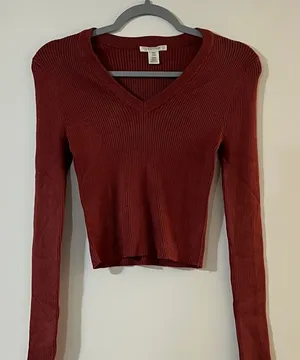 Bozzolo  Ribbed Knit Top thumbnail 1
