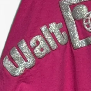 Disney Parks Spirit Jersey Walt Disney World Pink Silver Sparkle Large thumbnail 4