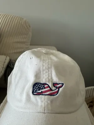 Vineyard Vines Hat Red White Blue thumbnail 2