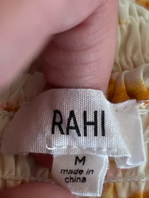 Rahi Bailey White & Gold Marble Long Sleeve‎ Mini Dress Size Medium thumbnail 5