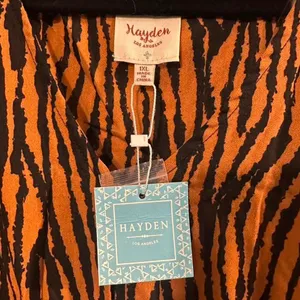 S110 Hayden LA tiger print dress Size XL thumbnail 3
