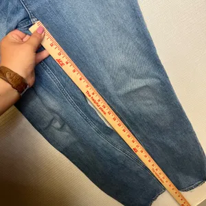 Abercrombie & Fitch Curve Love 90 Straight Ultra High Rise Criss Cross Jeans 25R thumbnail 7