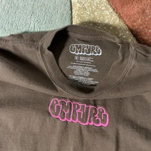 Empyre Y2K Streetwear Bubble Logo T-Shirt Womens Medium Brown Pink Skater Tee thumbnail 4