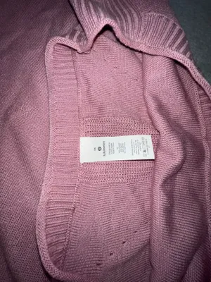 Lululemon Be At Ease Poncho Cashmere Blend Pink thumbnail 12