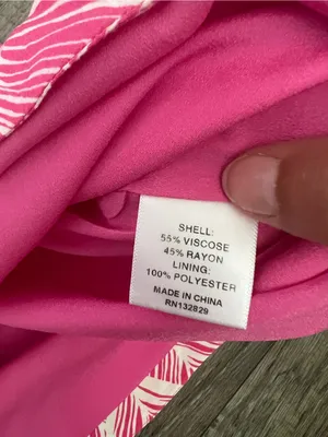 Lovers and Friends Makena Mini Dress Fuchsia Leaf Size S thumbnail 5