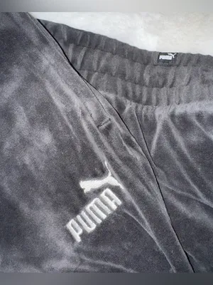 puma velour sweatpants thumbnail 3