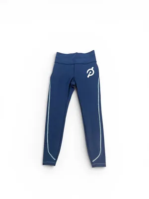 Peloton Teal High-Waist Performance Leggings with Logo thumbnail 2