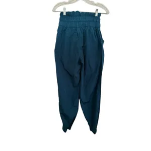 Free People Movement Coastline Teal Blue The Way Home Jogger Pants Size Small thumbnail 3