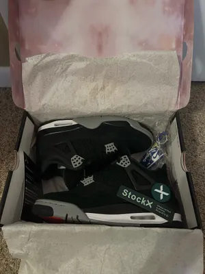 Air Jordan 4 Retro SE Black Canvas Mens Size 9.5 thumbnail 1