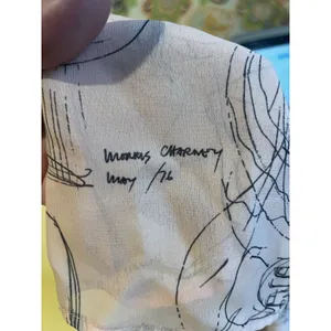 Chiffon By American Apparel Semi Sheer Cami Size M Morris Charmsy Sketch May ‘76 thumbnail 7