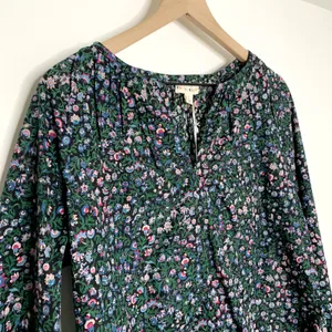 Roller Rabbit Moonflower Floral Lucy Top Midnight New Womens Size Small thumbnail 5